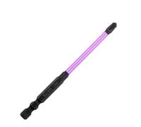 Embout de tournevis cruciforme spécial à fente pour électricien spécial adapté au stockage phosphatant traitement noir plus antirouille (110 mm FPH2)