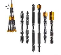 Embout de tournevis double tête PH2 avec anneau magnétique, métal haute résistance, 65 mm/110 mm (D)