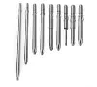 Embout de tournevis électrique avec aimant puissant pour vis 802/6C, convient pour vis PH0 PH1 PH2 et haute performance (200 x PH2)