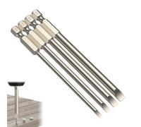 Embout de Tournevis Embout Cruciforme Aimanté en Acier Renforcé | Lot de tournevis à tête plate pour Réparation Auto Atelier Bricolage Industrie Maintenance
