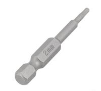 Embout de tournevis hexagonal de 50 mm à tige hexagonale en alliage d'acier pour tournevis électrique, clé à outils manuels - Embout d'extraction de vis à portée profonde (5 mm)