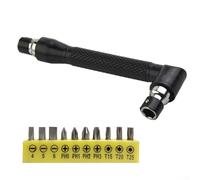 Embout de tournevis hexagonal L type 6 35 mm avec poignée à double extrémité pour un travail précis sur des vis difficiles à atteindre