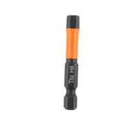 Embout de tournevis hexagonal professionnel en alliage d'acier avec pointe magnétique pour un maintien sûr, compatible avec les pilotes pneumatiques et électriques, tige de 6,35 mm, longueur de 50 mm