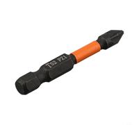 Embout de tournevis PH2 50 mm en alliage d'acier à tige hexagonale pour visseuse à percussion perçage bois métal (PZ1)