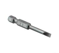 Embout de tournevis plat 50 mm avec alliage d'acier et pointe magnétique pour tout projet (SL4.0)