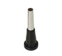 Embout de trompette 7C en métal ABS, accessoires durables, pièces de trompette bB blanc rouge Beige noir en option pour débutants et joueurs intermédiaires (Noir)