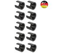 Embout de tube chaise - CYCLINGCOLORS - Lot de 10 - Diamètre 24mm-26mm - Feutre - Antidérapant