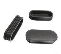 Embout de tube en plastique léger 90 x 40 mm | Ajustement ovale précis de 90 x 40 mm, joint serré, empêche l'entrée des débris, compatible avec les machines elliptiques