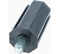 Embout de tube octogonal 40 mm pour treuil - 78 mm