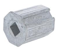 Embout de tube octogonal 40 mm treuil volet roulant - 75 mm