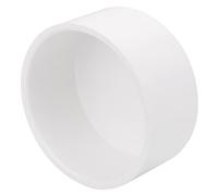 Embout de Tuyau en PVC de 10,2 cm, annexe 40 de qualité Meuble, Adaptateur de Bouchon de Tuyau en PVC Blanc, 10,2 cm pour Construction de Meubles en PVC, étagère de Jardin