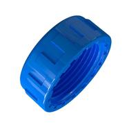 Embout de tuyau en PVC, diamètre intérieur 32 mm/1,26 po, adaptateur bouchon qualité meuble, raccords prise pour raccordements tuyaux d'égout, étagère jardin à monter soi-même bleu 63mm