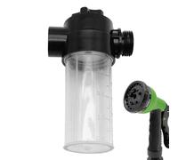 Embout de tuyau pulvérisateur de savon | 4 niveaux de mousse de savon domestique pour tuyau - Pot en mousse haute pression étanche pour pulvérisation de jardin, accessoires de nettoyage automatique