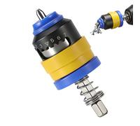 Embout de vis pour cloison sèche - Acier 6,8 x 6,2 cm | Fournitures de fixation de vis à profondeur réglable | de tournevis de positionnement - pour panneaux, terrasse, contreplaqué, travail