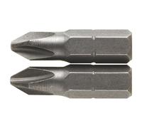 Embout de vissage 25 mm Phillips S2 SCID - PH2 - Vendu par 2