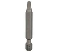 Embout de vissage extra-dur, R3, 49 mm, lot de 3, queue à six pans extérieurs 1/4\ Bosch 2608521116
