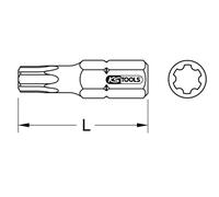 Embout de vissage TORX-PLUS®, L.30 mm - 1/4'' - IP10 KSTOOLS - 9113240