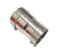 Embout d'échappement 1 Tuyau D'échappement Pièces Voiture 304 Taille Réducteur Acier Inoxydable Manchon Silencieux Général Auto Fuyal Sifflet(76mm-80mm)