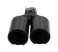 Embout D'éChappement ArrièRe Pour Voiture 2-1, Tuyau En Y, Double Sortie 93mm, Modification D'entréE Simple 63mm Universelle