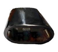 Embout D'echappement Cache De Silencieux Tuyau D'échappement Arrière Voiture Pour X3 E83 F25 Série 3 E90 E91 320d 318d 318i E92 E93(Noir)