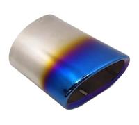 Embout D'echappement Cache De Silencieux Tuyau D'échappement Arrière Voiture Pour X3 E83 F25 Série 3 E90 E91 320d 318d 318i E92 E93(Bl-ue)