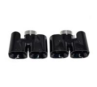 Embout d'échappement carré pour Defender 90 110 130 2020-2025 (Noir 3.0TB)