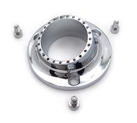 Embout d'échappement chromé pour moto Yamaha Bruin 350 Grizzly 660 Atv Kodiak 400/450