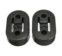 Embout D'échappement Cintre Universel Robuste En Caoutchouc Pour Montage D'échappement, Double Pack, Cosses D'anneau Suspension Pour Silencieux Moteur Automobile Silencieux