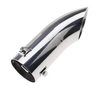 Embout d'échappement coudé Sortie Tuyau Enjoliveur Pot d'échappement en acier inoxydable Voiture Arrière