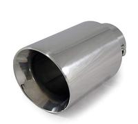 Embout D'echappement De Voiture En Acier Inox Chrome Universel