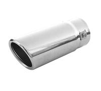 Embout D'echappement De Voiture En Acier Inox Chrome Universel