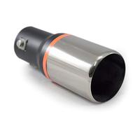 Embout D'echappement De Voiture En Acier Inox Chrome Universel