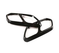 Embout d'échappement de voiture Pour VW pour Touareg CR7 2 pièces noir voiture pour arrière gauche droite silencieux d'échappement pour tuyau pointe couverture garniture décor