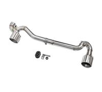 Embout D'échappement Double Acier Inoxydable Pour BMW E90 E92 320i 318i 325i 2016-2013, Silencieux D'échappement, Rénovation Tuyau D'échappement Voiture