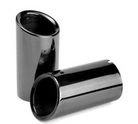 Embout D'éChappement Embout De Silencieux D'échappement Entrée 7,6 Cm Pour Q5 2009-2012 Pour A4 2009-2016 Pour A3 A1 CC 2012-2015 Sifflet D'éChappement