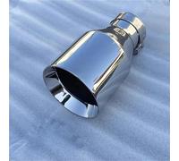Embout d'échappement Embout D'échappement Universel Acier Inoxydable Pour Voiture 76Mm 101Mm Turbo Sound Sifflet(Flat edge)