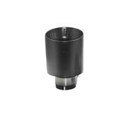 Embout D'Échappement Embout D'échappement Universel En Acier Inoxydable Mat Pour VW Pour GTI MK7 Pour Golf 7 51 54 57 60 63 Mm(Black63mmOD101mm)