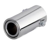 Embout D'Échappement Embout Tuyau D'échappement Pour VW Pour Golf 6 Silencieux Automatique En Acier Inoxydable Système D'affichage Du Tube Arrière Tuyaux Queue Voiture(Flat)