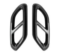Embout d'échappement Embouts De Silencieux D'échappement Arrière Couvercle Cadre Garniture Sortie D'air Pour Benz Classe GLC X254 GLC260 GLC300 Pour Amg 2023-2024 2 Pièces(Carbon Fiber Look)