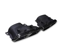Embout D'éChappement Embouts De Silencieux D'échappement Pour Benz Pour C63 W205 C200 C300 C180 C260 2015-2018 Buse Pot Quadruple Sifflet D'éChappement(Black B)