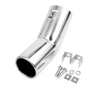 Embout d'échappement Embouts D'échappement En Acier Inoxydable Pour VW Pour Golf 4 Pour Bora Pour Jetta 1998 1999 2000 2001 2002 2003 2004 Tuyau d'échappement