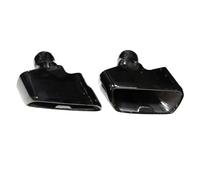 Embout D'échappement En Acier Inoxydable Pour G30 G31 525i 530i 540i Buse Système Avec Diffuseur MP Modifié Embout Silencieux Noir 1 Paire(Black,B)