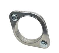 Embout d'échappement Kit Joint Bride Silencieux Tuyau D'échappement Voiture Universel 2 Trous Acier Inoxydable 304 51MM 63MM 76MM Turbo Sound Sifflet(2.36 inch 60)