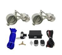 Embout D'échappement Kit Universel D'amortisseurs Valve À Vide Pour Tuyau D'échappement Ensembles Commande, Dispositif Contrôle À Distance 51 60 63 70 76 MM Silencieux(Valve 60mm KIT)