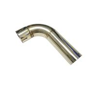 Embout D'échappement Le Silencieux Tournant À 90 Degrés Est Connecté Au Tuyau D'échappement Coudé, Accessoires De Voiture En Acier Inoxydable Silencieux(66mm-70mm)