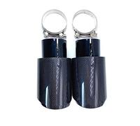 Embout d'échappement Lot De 2 Embouts D'échappement Et Caches Silencieux Pour BMW Série 1 À 5 (E90-E93, F30-F36 GT 13-18, F10-F18, E60)