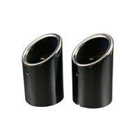 Embout d'échappement Lot De 2 Silencieux D'échappement En Acier Inoxydable Pour Ford Pour Kuga 2013-2019(Black)