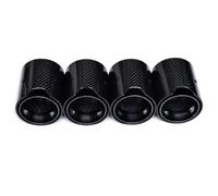 Embout d'échappement Mperformance dédié pour modèles M2, F87, M3, F80, M4, F82, F83, 4 pièces Adaptateur D'échappement Unversel(B)