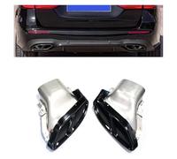 Embout d'échappement pour Benz W205 W212 W166, GLE et GLS ; kit de Mise à Niveau pour AMG 43 ; Embout Noir (argenté)