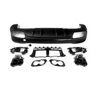 Embout D'échappement Pour Benz W167 Pour Diffuseur Style Pour AMG + Tuyaux D'échappement 2020 + Noir Brillant Pour Pare-chocs Arrière Look GLE63/53 Silencieux(53 Style)